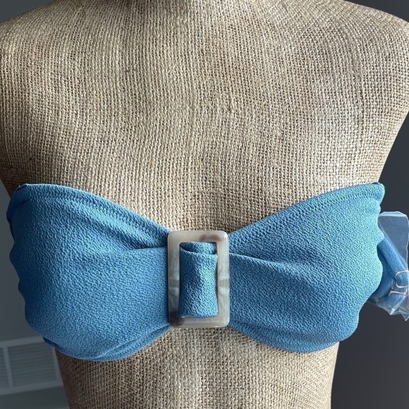 Shade & Shore Bandeau Bikini Top XL NWOT - Picture 3 of 6